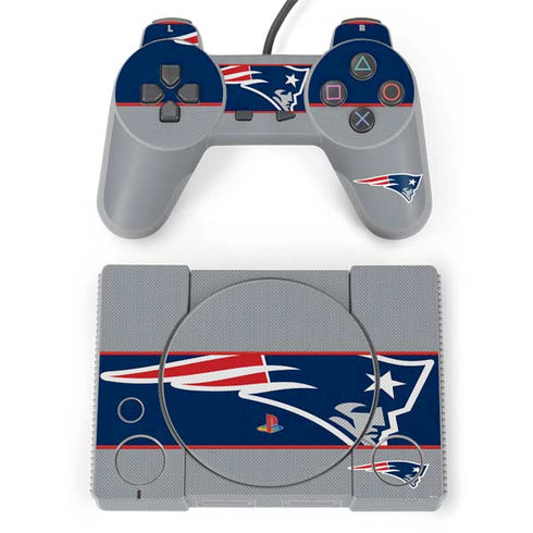 NFL New England Patriots Zone Block PlayStation Classic Bundle Skin