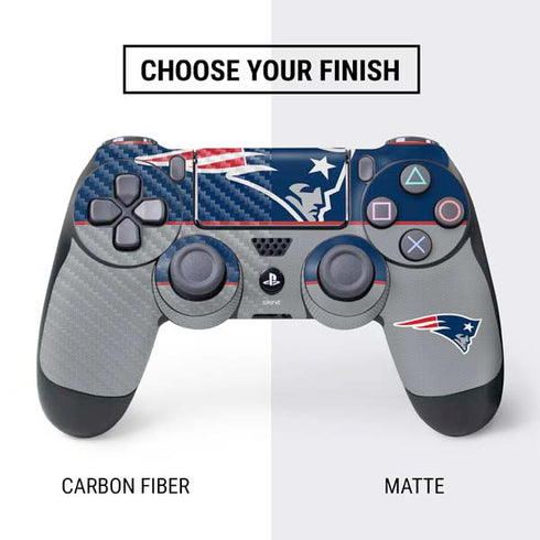 NFL New England Patriots Zone Block PS4 Controller Skin