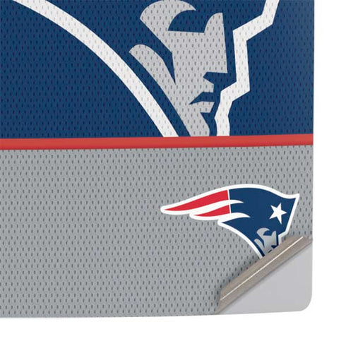 NFL New England Patriots Zone Block PS5 Slim Digital Edition Console Skin