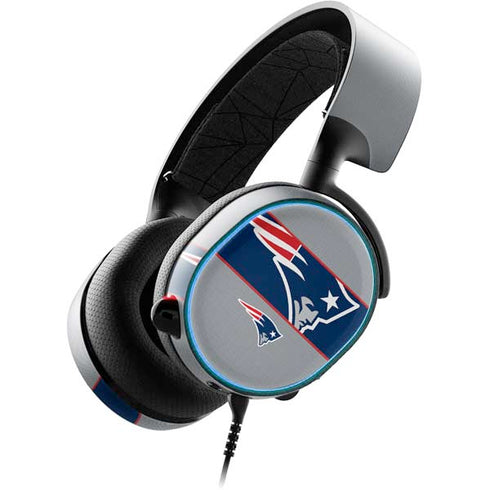 NFL New England Patriots Zone Block SteelSeries Arctis 3 Skin