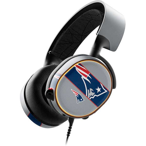 NFL New England Patriots Zone Block SteelSeries Arctis 5 Skin