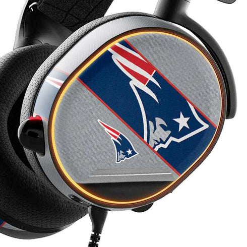 NFL New England Patriots Zone Block SteelSeries Arctis 5 Skin