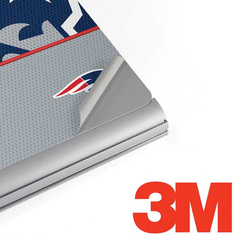 NFL New England Patriots Zone Block Surface Book 2 15in Skin