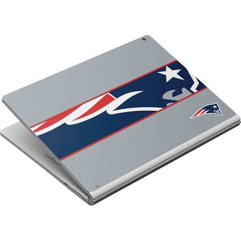 NFL New England Patriots Zone Block Surface Book Skin