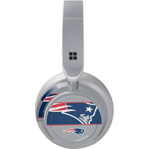NFL New England Patriots Zone Block Surface Headphones Skin