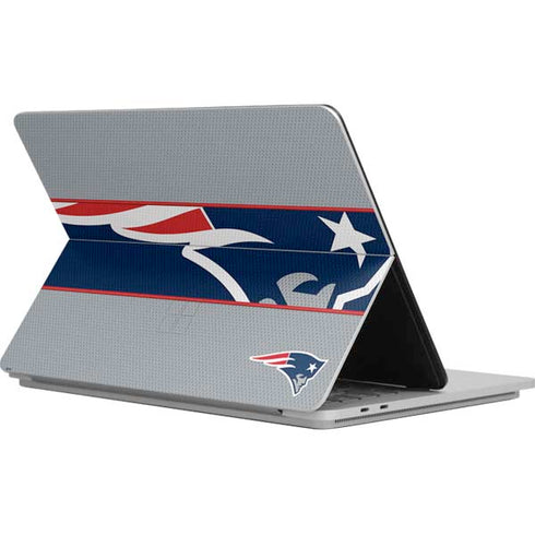 NFL New England Patriots Zone Block Surface Laptop Studio Skin