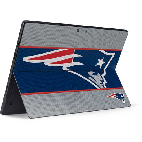 NFL New England Patriots Zone Block Surface Pro 6 Skin