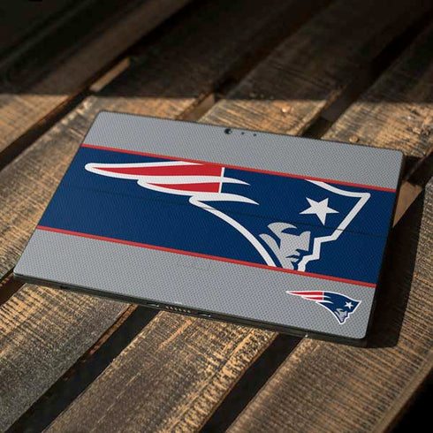 NFL New England Patriots Zone Block Surface Pro 6 Skin