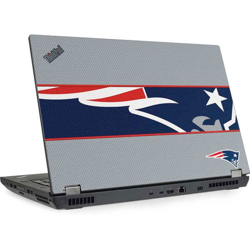 NFL New England Patriots Zone Block Lenovo ThinkPad Skin