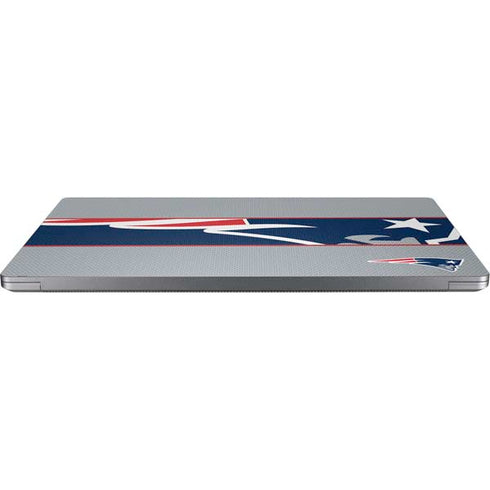 NFL New England Patriots Zone Block Universal Laptop 16in (13 x 9.4in) Skin