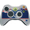 NFL New England Patriots Zone Block Xbox 360 Wireless Controller Skin