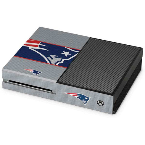 NFL New England Patriots Zone Block Xbox One Console Skin
