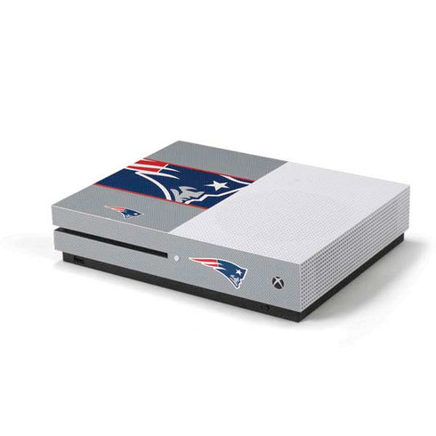 NFL New England Patriots Zone Block Xbox One S Console Skin