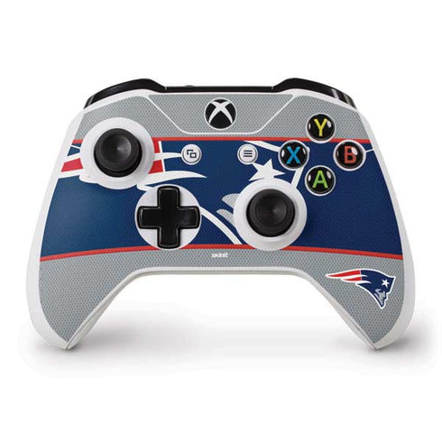 NFL New England Patriots Zone Block Xbox One S Controller Skin