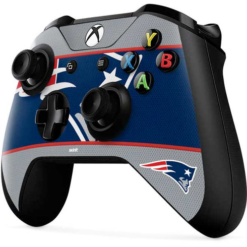 NFL New England Patriots Zone Block Xbox One X Controller Skin
