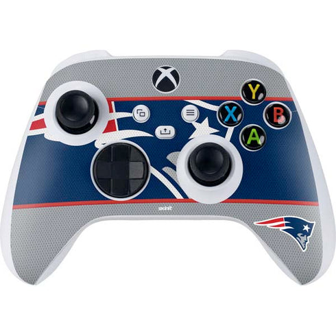 NFL New England Patriots Zone Block Xbox Series S Controller Skin