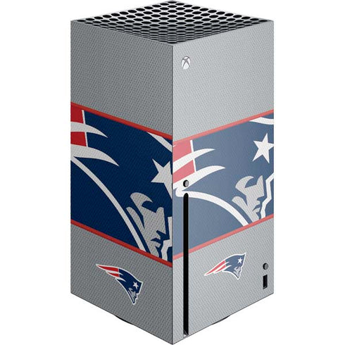 NFL New England Patriots Zone Block Xbox Series X Console Skin