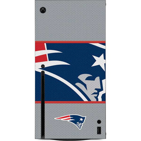 NFL New England Patriots Zone Block Xbox Series X Console Skin