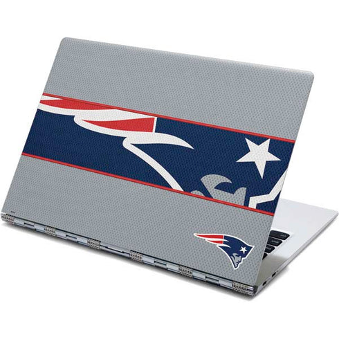 NFL New England Patriots Zone Block Yoga 910 2-in-1 14in Touch-Screen Skin