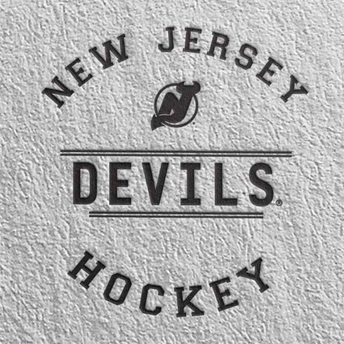 NHL New Jersey Devils Black Text Nintendo 2DS XL (2017) Skin