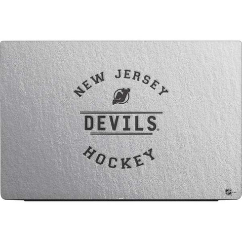NHL New Jersey Devils Black Text Dell Vostro Skin