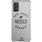 NHL New Jersey Devils Black Text Galaxy A32 5G Clear Case