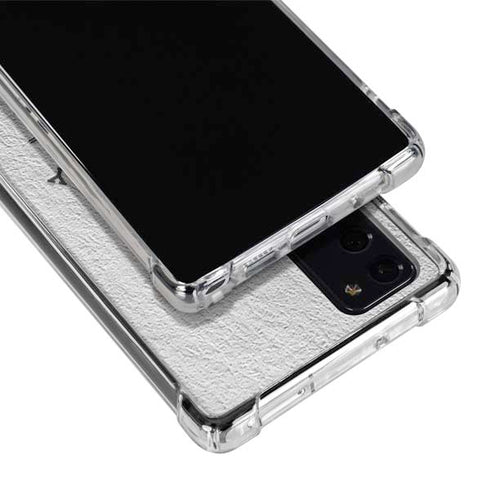 NHL New Jersey Devils Black Text Galaxy Note20 5G Clear Case
