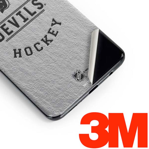 NHL New Jersey Devils Black Text Galaxy S10 Plus Skin