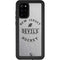 NHL New Jersey Devils Black Text Galaxy S20 Plus Waterproof Case