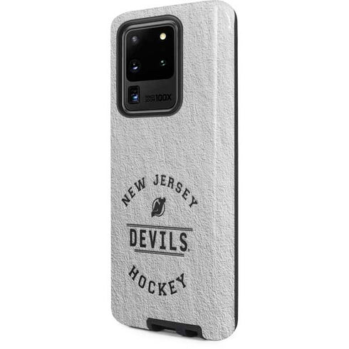 NHL New Jersey Devils Black Text Galaxy S20 Ultra 5G Pro Case