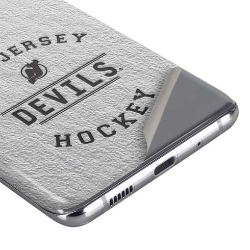 NHL New Jersey Devils Black Text Galaxy S20 Ultra 5G Skin