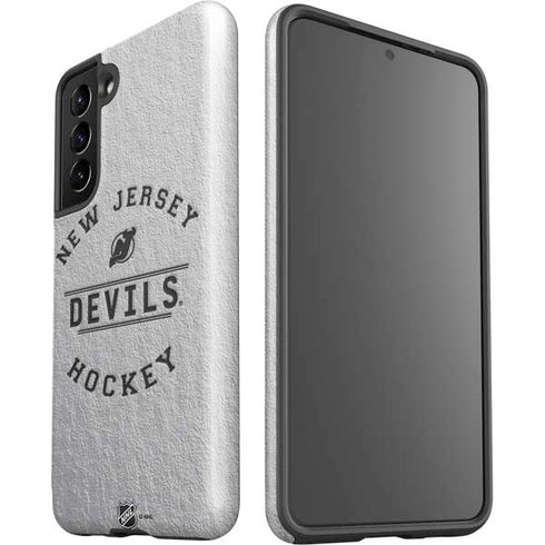 NHL New Jersey Devils Black Text Galaxy S21 5G Pro Case