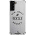 NHL New Jersey Devils Black Text Galaxy S21 Plus 5G Clear Case