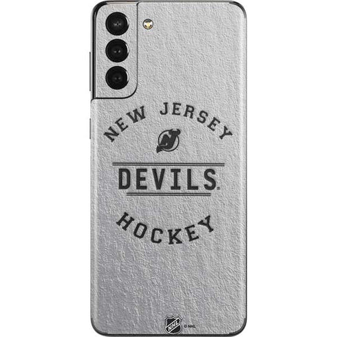 NHL New Jersey Devils Black Text Galaxy S21 Plus 5G Skin