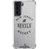 NHL New Jersey Devils Black Text Galaxy S22 Clear Case
