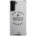 NHL New Jersey Devils Black Text Galaxy S22 Plus Clear Case