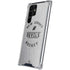 NHL New Jersey Devils Black Text Galaxy S22 Ultra Clear Case