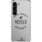 NHL New Jersey Devils Black Text Galaxy S23 Clear Case