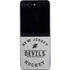 NHL New Jersey Devils Black Text Galaxy Z Flip5 5G Skin