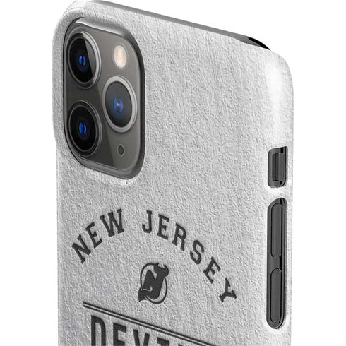 NHL New Jersey Devils Black Text iPhone 11 Pro Lite Case