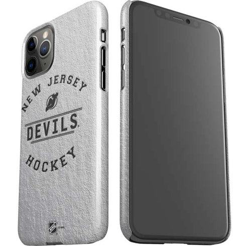 NHL New Jersey Devils Black Text iPhone 11 Pro Lite Case