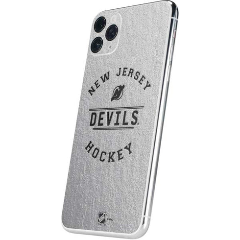 NHL New Jersey Devils Black Text iPhone 11 Pro Max Skin
