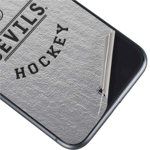 NHL New Jersey Devils Black Text iPhone 11 Skin