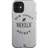 NHL New Jersey Devils Black Text iPhone 12 Impact Case