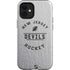 NHL New Jersey Devils Black Text iPhone 12 Mini Impact Case