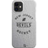NHL New Jersey Devils Black Text iPhone 12 Mini Lite Case