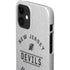 NHL New Jersey Devils Black Text iPhone 12 Mini Lite Case