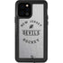 NHL New Jersey Devils Black Text iPhone 12 Pro Waterproof Case