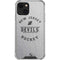 NHL New Jersey Devils Black Text iPhone 13 Clear Case