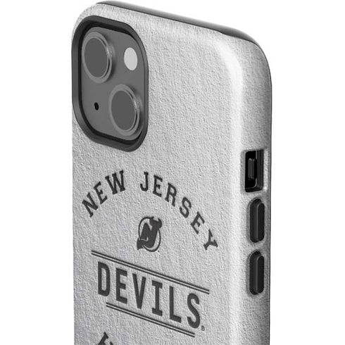 NHL New Jersey Devils Black Text iPhone 13 Impact Case